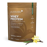 Whey Protein Isolado Puro Natural Vanilla 450g Puravida