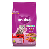Whiskas Ração Gatos Filhotes Sabor Carne leite 10 1kg