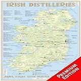 Whiskey Distilleries Ireland Poster
