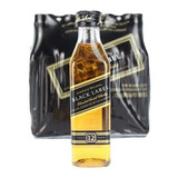 Whisky Black Label Mini Johnnie Walker 50ml Kit 12 Unidades
