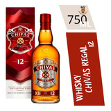 Whisky Chivas Regal 12 Anos 750ml Original C  Selo Ipi E Nf