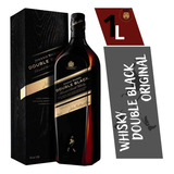Whisky Double Black Johnnie Walker 1 Litro C  Caixa E Selo