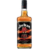 Whisky Jim Beam Fire Bourbon 1 Litro
