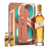 Whisky Johnnie Walker 18 Anos 750 Ml Com 2 Miniatura Blue Label 50 Ml