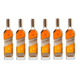 Whisky Johnnie Walker Gold Label Reserve 750ml - Kit Com 6