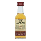 Whisky The Glenlivet 15 Anos 50ml 40 Miniatura De Bebida