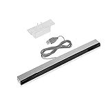 WICAREYO USB Sensor Bar For Wii Wii U Infrared IR Ray Motion Sensor Signal Receiver For Wii And Wii U Console With Stable Stand