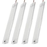 WIERSS Barra De Luz Interna LED 12V 2376LM 13W CC 12 V Com Interruptor Liga Desliga Para Trailer Cargo Trailer Van Carro Acampamento Barco Cabine Embalagem Com 4