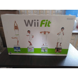 Wii Fit Balança + Jogo Midia Fisica Original Na Caixa