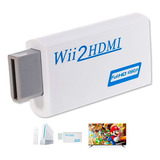 Wii2hdmi Adaptador Conversor Hdmi Para Wii Full Hd Tv Lcd