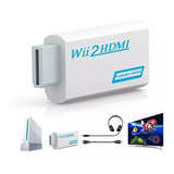 Wii2hdmi Adaptador Hdmi Nintendo Wii Branco Pronta Entrega