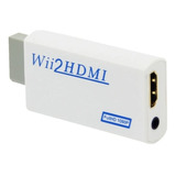 Wii2hdmi Adaptador Hdmi P/ Nintendo Wii Branco Video Hd