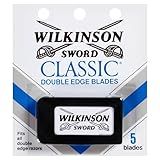 Wilkinson Refis De Lâmina De Lâmina De Borda Dupla Para Homens - 5 Unidades