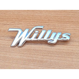 Willys Emblema Escrita