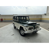 Willys Rural Luxo 4x2 1968 Placa Preta Impecável