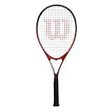 Wilson Pro Staff Precision XL 110 Tennis Racket Grip Size 3 4 3 8 Black Red