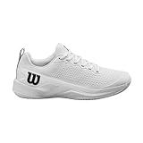 WILSON Tênis Masculino Rush Pro 4 5 Branco Preto 40