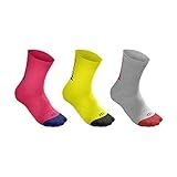 Wilson WRA530709SMMD Meias Femininas Sazonais De Tênis 3 Pares