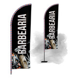 Wind Banner Barbearia Flag