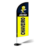 Wind Banner Chaveiro Fly Flag Dupla