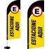 Wind Banner Estacionamento Flyflag Dupla Face Tecido   Haste