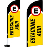 Wind Banner Estacionamento Flyflag