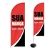 Wind Banner Personalizado Kit Completo 2 5x0 60