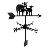 Windchimes Outdoors Farm Decorative Weathervane Metal