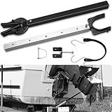 Windspeed Protetor De Travessa Protetores De Popa Ajustáveis Para Suporte De Economia De Popa De Motor Externo Para Proteger Motores Rolos E Suportes De Reboque 61 A 91 Cm 