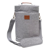 Wine Bag 4 Garrafas De Vinho Bolsa Termica Mala Wine Cia 