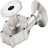 Wine Making Home Brewing 3 8 Cm Tri Clamp 50 5 Mm Cabeça De Bomba De Aço Inoxidável Para Bomba Magnética MP 15R Inclui Parafusos Peças De Bomba De Fermentação Caseira Acessórios De Vinho
