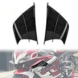 Winglets De Carenagem De Motocicleta Psler Spoiler De Asa Universal De Fibra De Carbono ABS Asas De Carenagem Lateral Para Motocicleta Scooters Modificação De Bicicleta