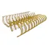 Wire-o 1.1/4 Dourado Passo 2x1 - A4 - Para 270 Folhas - 25un Cor Dourado-escuro