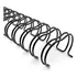 Wire-o 5/8 Preto A4: Passo 2x1 - 120 Folhas - 100 Unidades