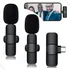 Wireless Microphone Blx Microfone Lapela Celular Sem Fio Duplo Para iPhone Lightning