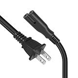 WISEVER Cabo De Alimentação Compatível Com Microsoft Xbox Series S-X- One Sony Ps5-Ps4-Ps4 Slim-Ps3 Slim- Substituição Ca Para Console Jogos Playstation 5-4-3 - Ul