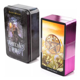 Witches Tarot Deck Em Lata Tarô Das Bruxas Cartas De Oráculo