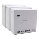 Woder Chalk Block Kit 3 Magnésio Para Esporte 56g