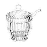 WOLFF Açucareiro De Cristal Imperatriz 8cm X 8cm X 11cm