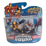 Wolverine & Silver Samurai Super Hero Squad Marvel Hasbro
