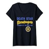 Womens Star Wars Death Star Stormtroopers Member Of The Dark Side V Neck T Shirt