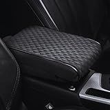 WOODHAWK Capa De Almofada De Apoio De Braço Universal Para Carro Protetor De Console Central Caixa De Assento De Descanso De Braço Para Caminhão SUV Automotivo Preto 