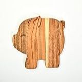 WOODLERY Tábua De Corte De Madeira De Acácia Orgânica Para Cozinha Cortar E Cortar Queijo Legumes Frutas E Salada 28 X 18 Cm Tábua De Leitão