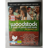 Woodstock - 3 Days Of Peace And Music (dvd Imp Lacrado)