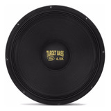 Woofer Eros Target Bass 4 5k 18 Polegadas 2250w Rms 4 Ohms Cor Preto