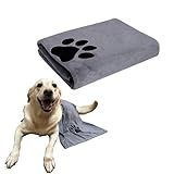 WOOVAN Toalha De Cachorro Para Secar Cães- Toalha De Microfibra Para Cães- Toalha De Banho Grande Para Animais De Estimação- Toalha De Cuidados Secos Para Animais De Estimação- Toalha De Banho De Gato