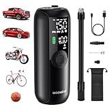 Woowind Compressor De Ar Portátil LP1 Bomba De Ar Para Bicicleta 150PSI Bomba De Ar Para Pneus De Carro Bomba De Pneu De Desligamento Automático Com Válvula Presta Schrader E Dunlop