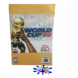 World Cup 98 Nintendo 64 Manual Origina