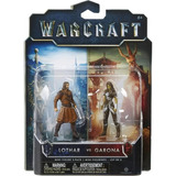 World Of Warcraft Miniaturas Lothar Vs Garona Raridade