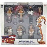 Worm Body And Heads